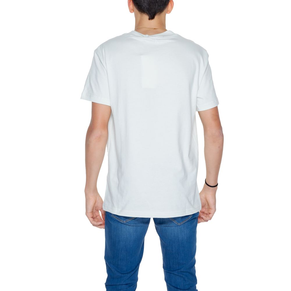 Calvin Klein Jeans Grünes T-Shirt aus Bio-Baumwolle