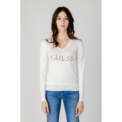 Guess Weiße Viskose-Oberteile & T-Shirt