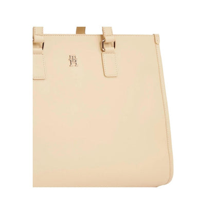 Tommy Hilfiger Beige Polyethylen Handtasche