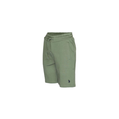 U.S. POLO ASSN. Grüne Baumwollshorts