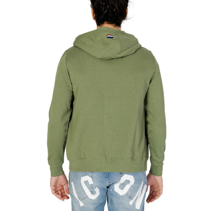 U.S. POLO ASSN. Grüner Baumwollpullover