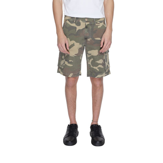 U.S. POLO ASSN. Beigefarbene Baumwollshorts