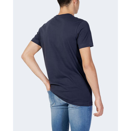 Calvin Klein Jeans T-Shirt aus blauer Baumwolle