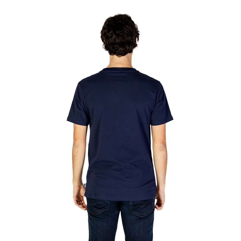 Moschino T-Shirt aus blauer Baumwolle