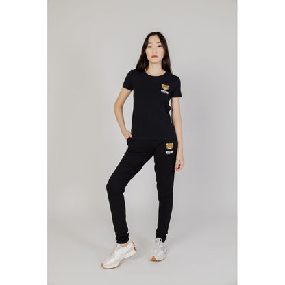 Moschino Schwarze Baumwolle Tops & T-Shirt