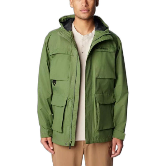 Columbia Grüne Polyester-Jacke