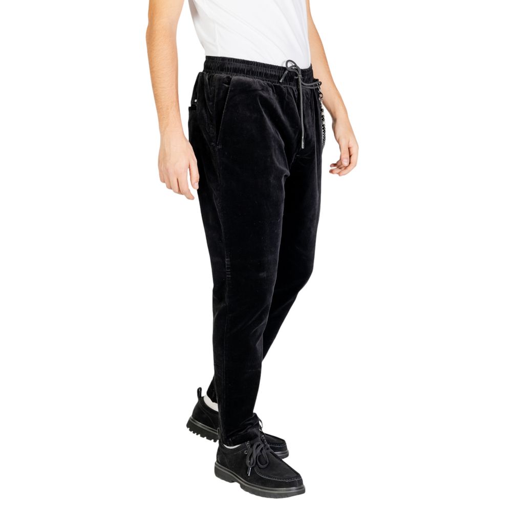 Gianni Lupo Schwarze Baumwolljeans & Hose