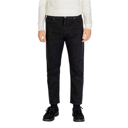 Gianni Lupo Schwarze Baumwolljeans & Hose