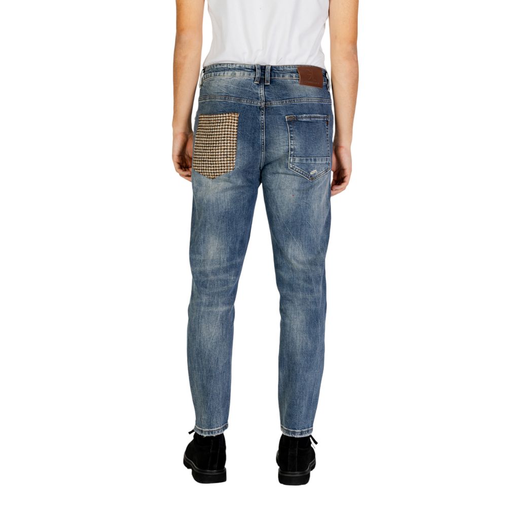 Gianni Lupo Blaue Baumwolljeans & Hose