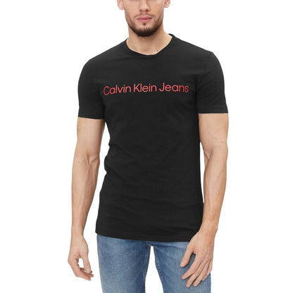 Calvin Klein Jeans Bicolor T-Shirt aus Baumwolle