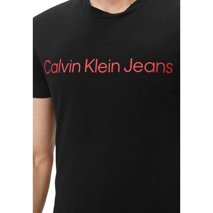 Calvin Klein Jeans Bicolor T-Shirt aus Baumwolle