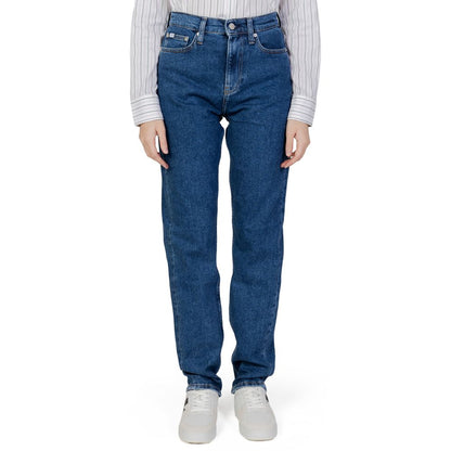 Calvin Klein Jeans Blaue Baumwolljeans & Hose