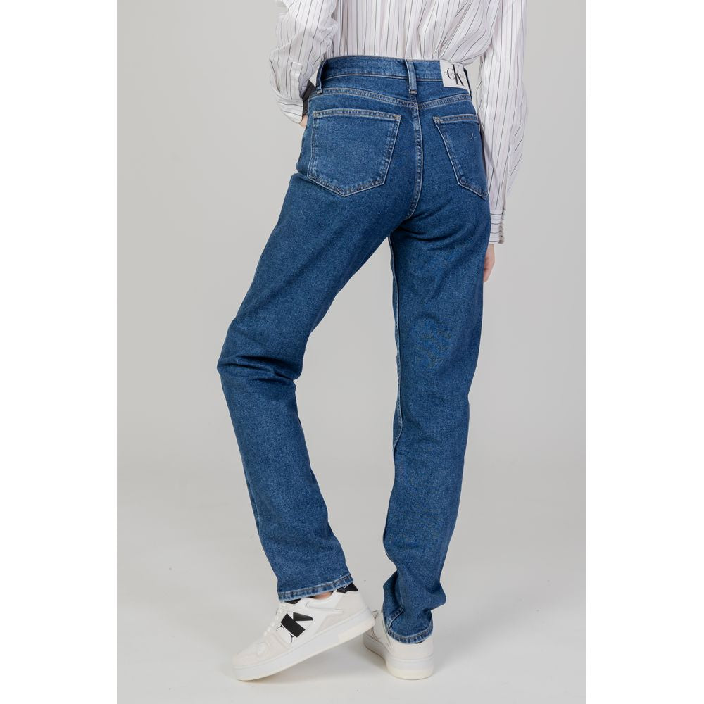 Calvin Klein Jeans Blaue Baumwolljeans & Hose