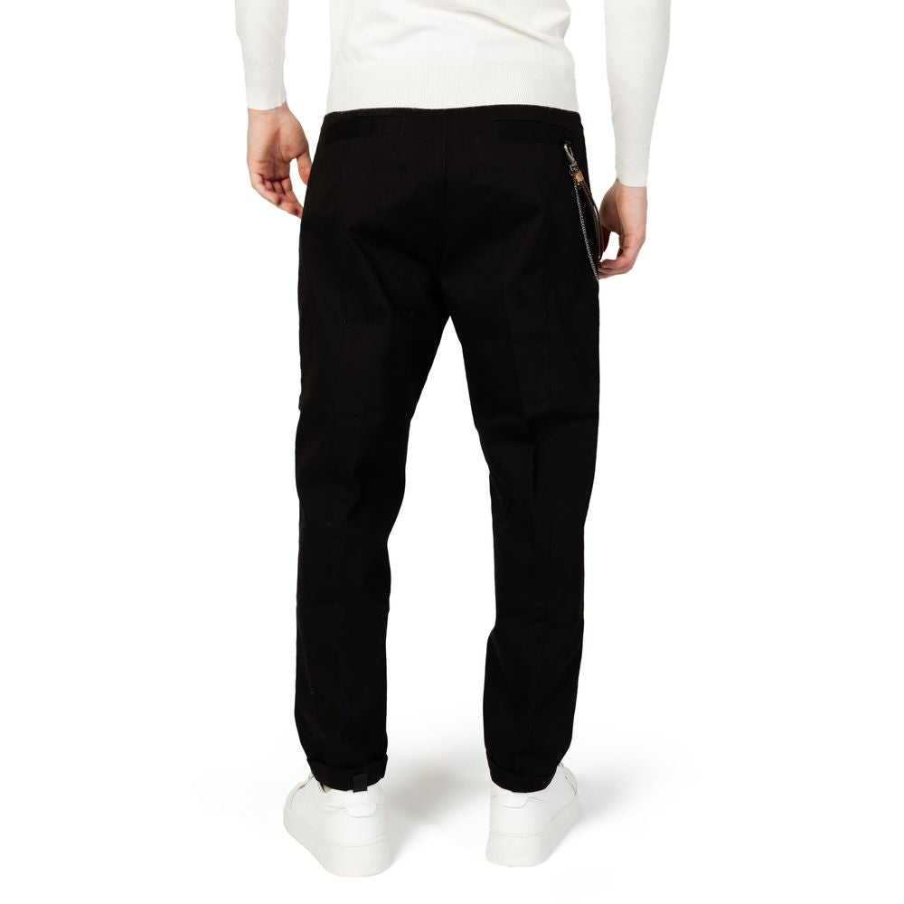 Gianni Lupo Schwarze Baumwolljeans & Hose