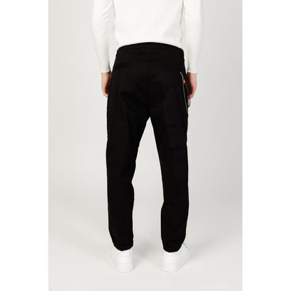 Gianni Lupo Schwarze Baumwolljeans & Hose