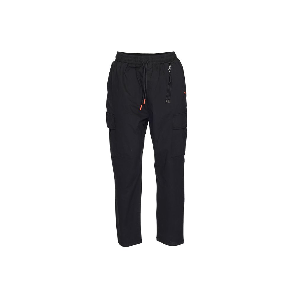 Gianni Lupo Schwarze Baumwolljeans & Hose