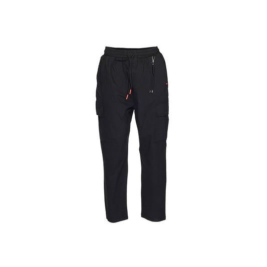 Gianni Lupo Schwarze Baumwolljeans & Hose