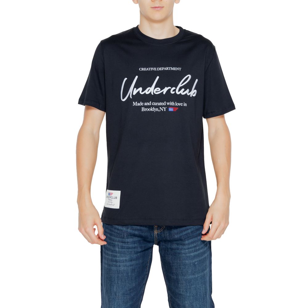 Underclub Schwarzes T-Shirt aus Baumwolle