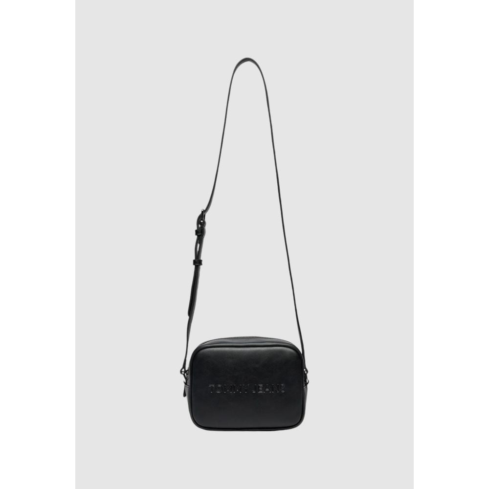 Tommy Hilfiger Jeans Schwarze Polyethylen-Handtasche