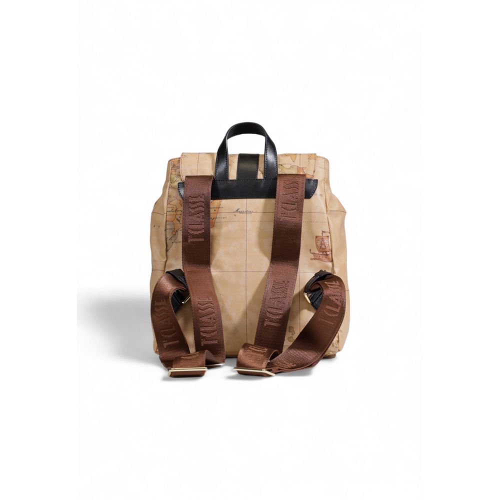 Alviero Martini Prima Classe Beige Polyethylen-Rucksack