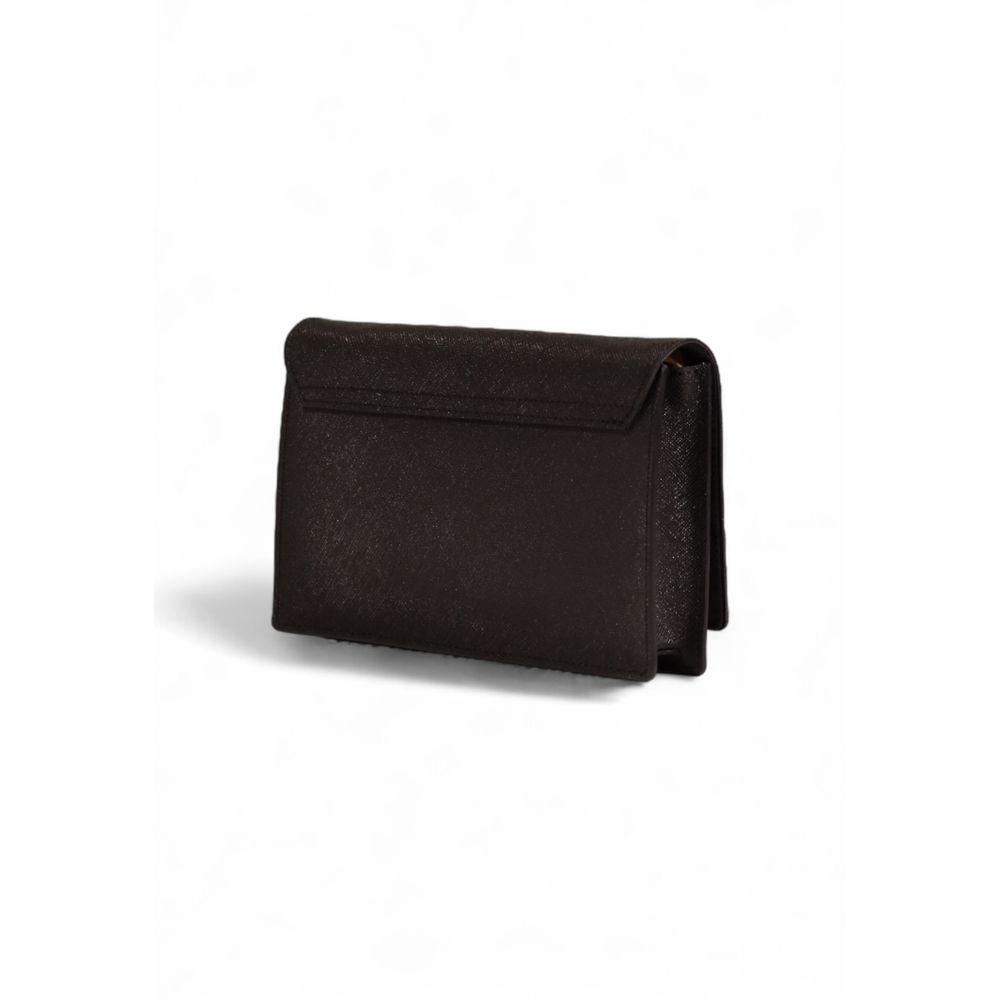 Alviero Martini Prima Classe Schwarze Polyethylen-Handtasche