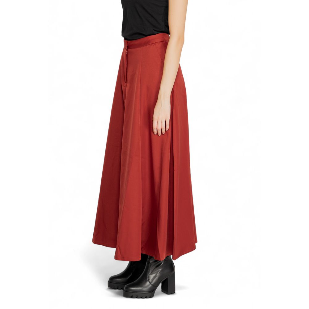 Vero Moda Roter Polyester-Rock