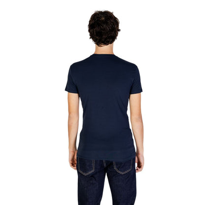 Emporio Armani Underwear T-Shirt aus blauer Baumwolle