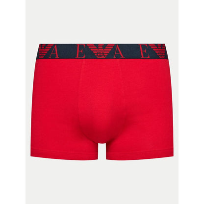 Emporio Armani Underwear Rote Baumwollunterwäsche