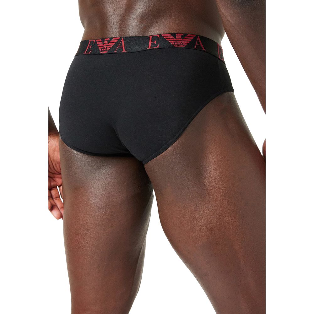 Emporio Armani Underwear Rote Baumwollunterwäsche