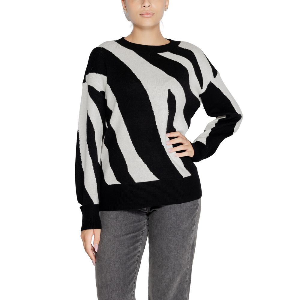 Vero Moda Schwarzer Viskose-Pullover