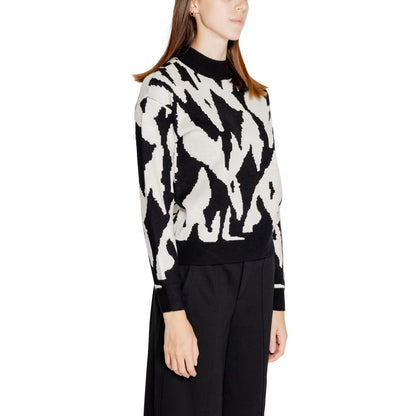 Vero Moda Schwarzer Viskose-Pullover