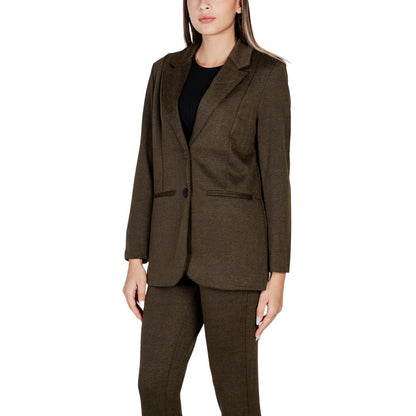 ICHI Grüne Polyester Anzüge & Blazer