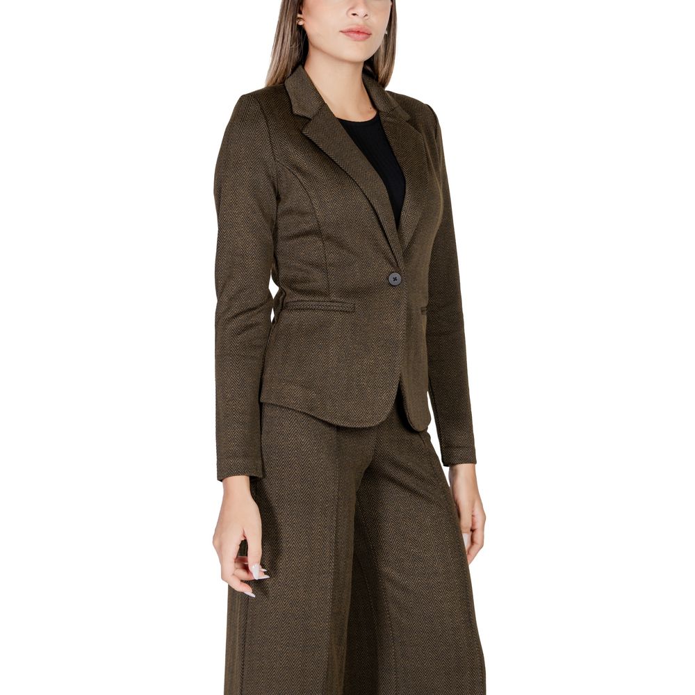 ICHI Grüne Polyester Anzüge & Blazer