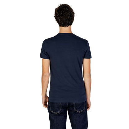 Emporio Armani Underwear T-Shirt aus blauer Baumwolle