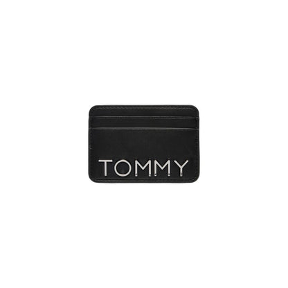 Tommy Hilfiger Jeans Schwarzes Portemonnaie aus Polyethylen