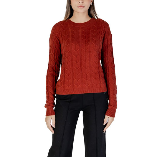 Vero Moda Roter Viskose-Pullover