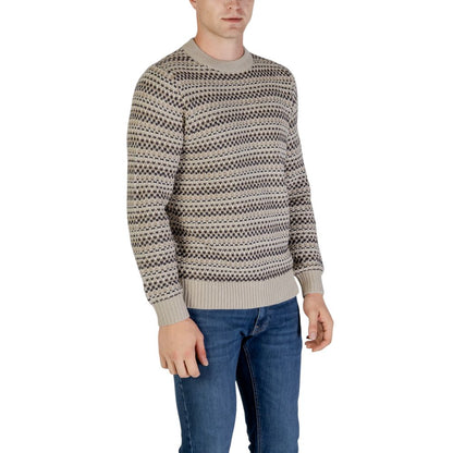 Only & Sons Beigefarbener Baumwollpullover