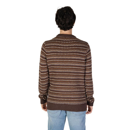 Only & Sons Brauner Baumwollpullover