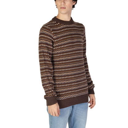 Only & Sons Brauner Baumwollpullover