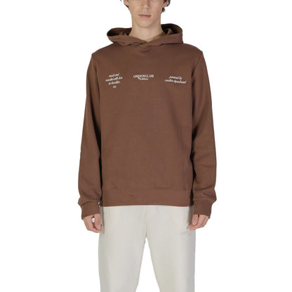 Underclub Brauner Baumwollpullover