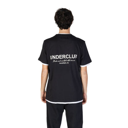 Underclub Schwarzes T-Shirt aus Baumwolle