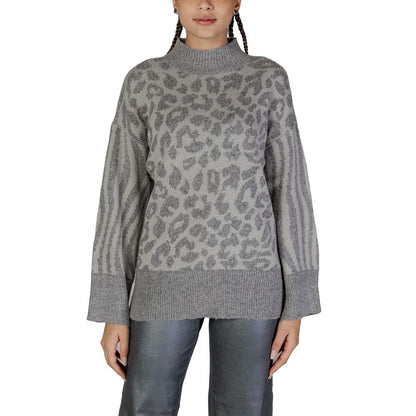 Vero Moda Grauer Pullover aus Acryl