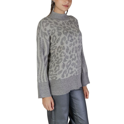 Vero Moda Grauer Pullover aus Acryl