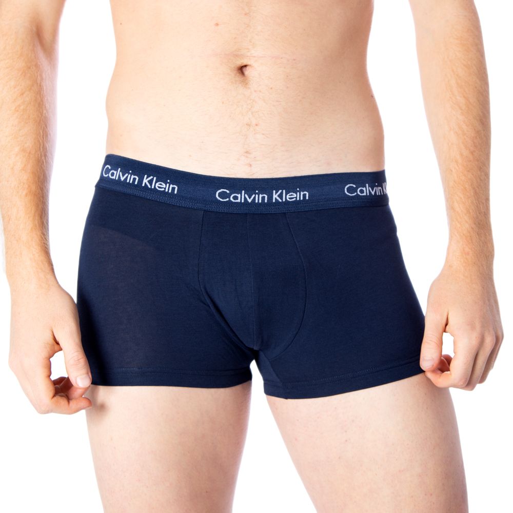 Calvin Klein Underwear Blaue Baumwollunterwäsche