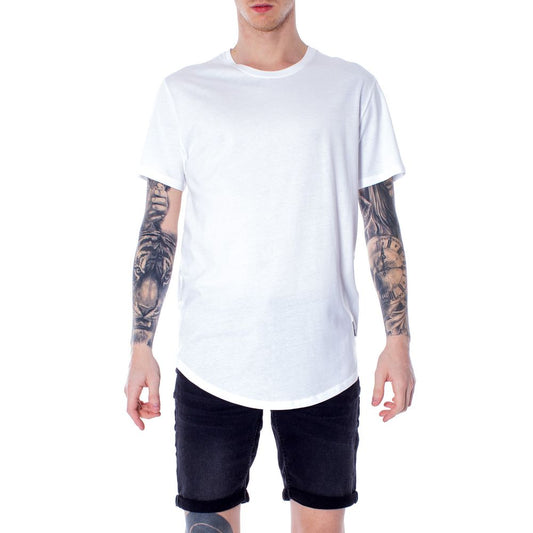 Only & Sons T-Shirt aus weißer Baumwolle