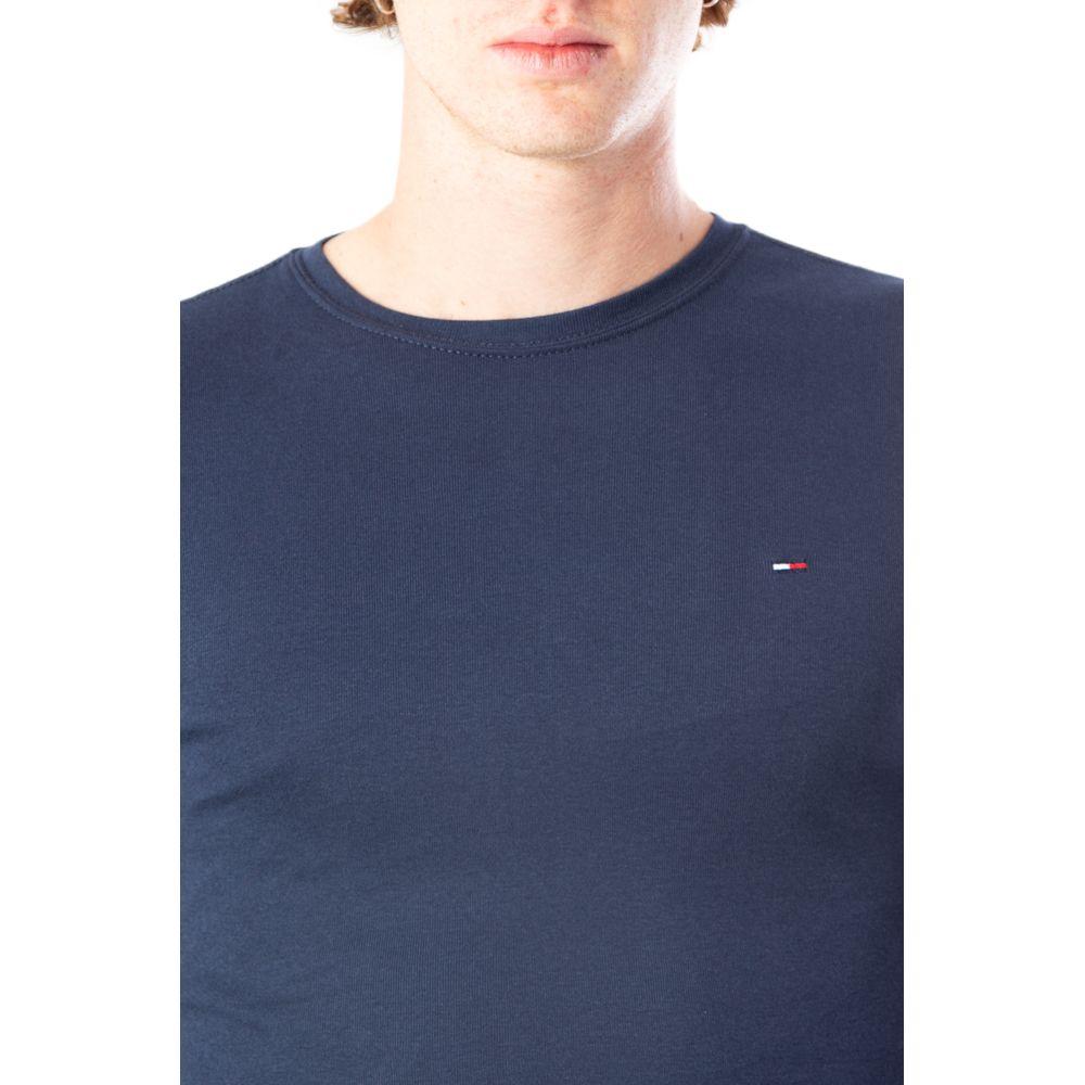 Tommy Hilfiger Jeans Blaues Baumwollhemd