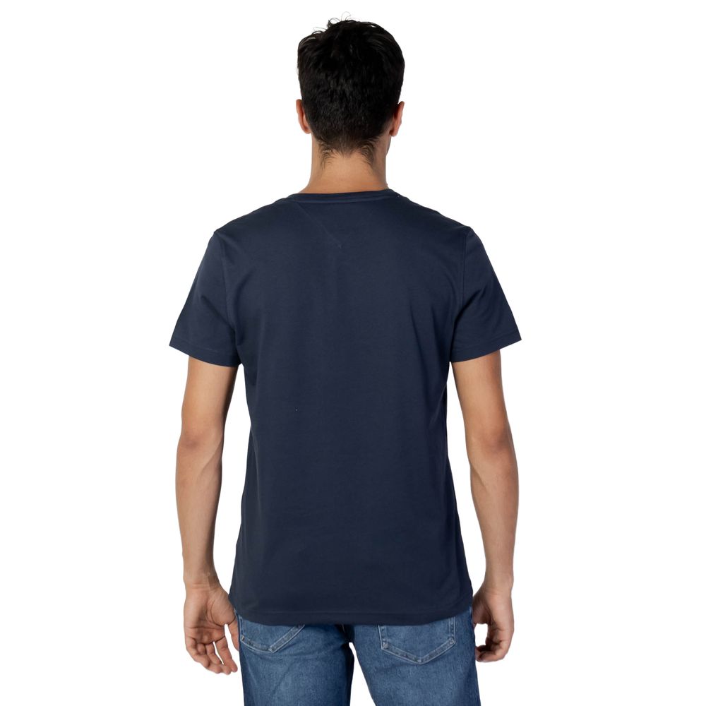 Tommy Hilfiger Jeans T-Shirt aus blauer Baumwolle