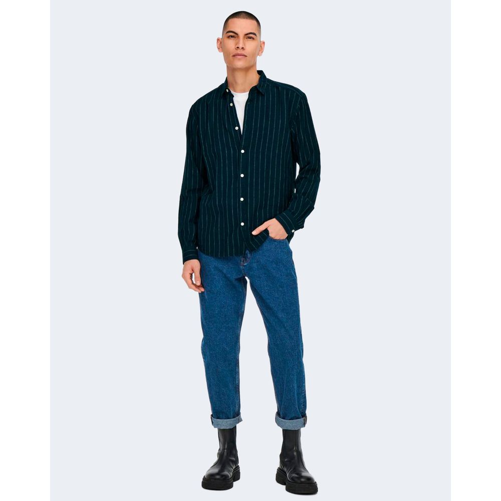 Only & Sons Blaue Baumwolljeans & Hose