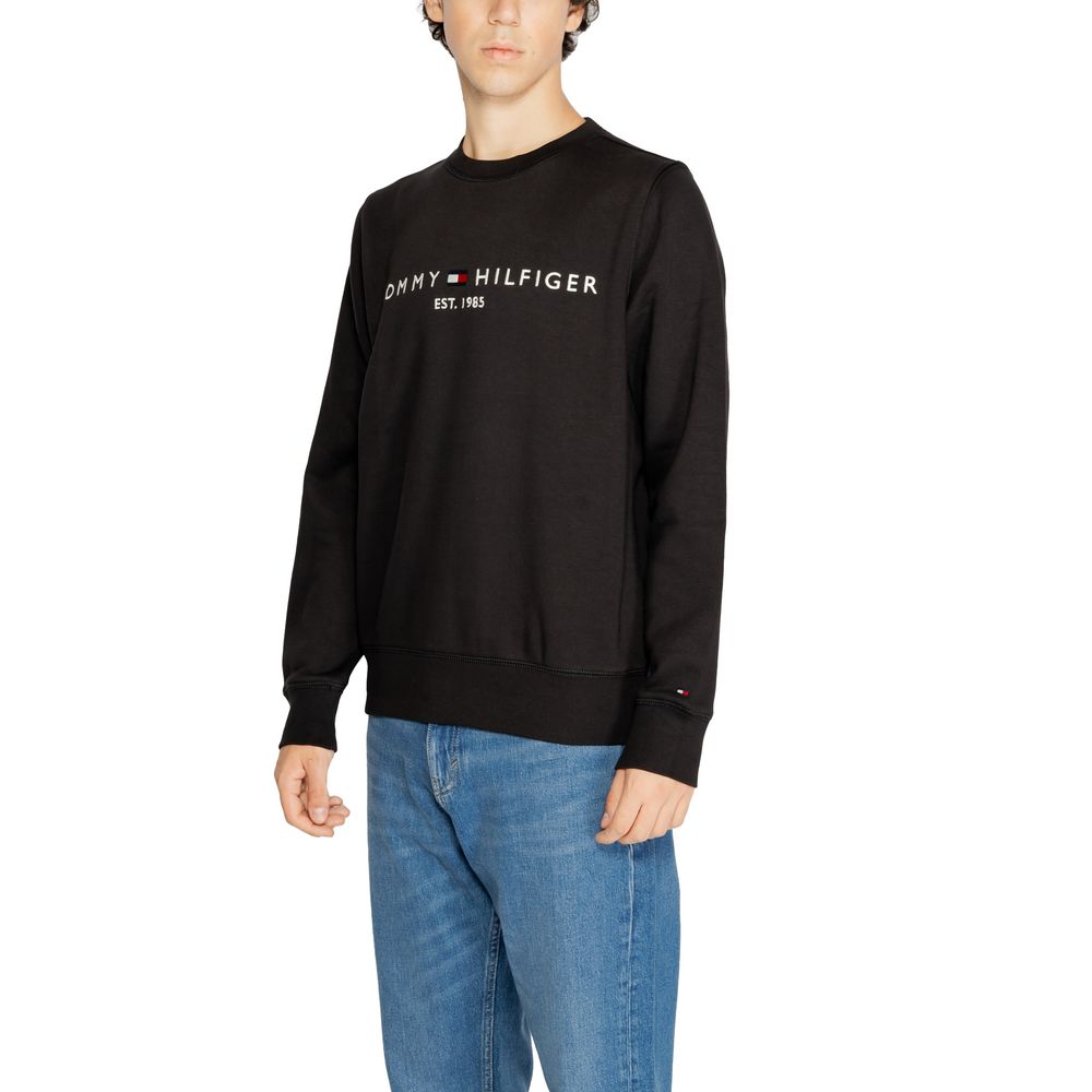 Tommy Hilfiger Jeans Schwarzer Baumwollpullover