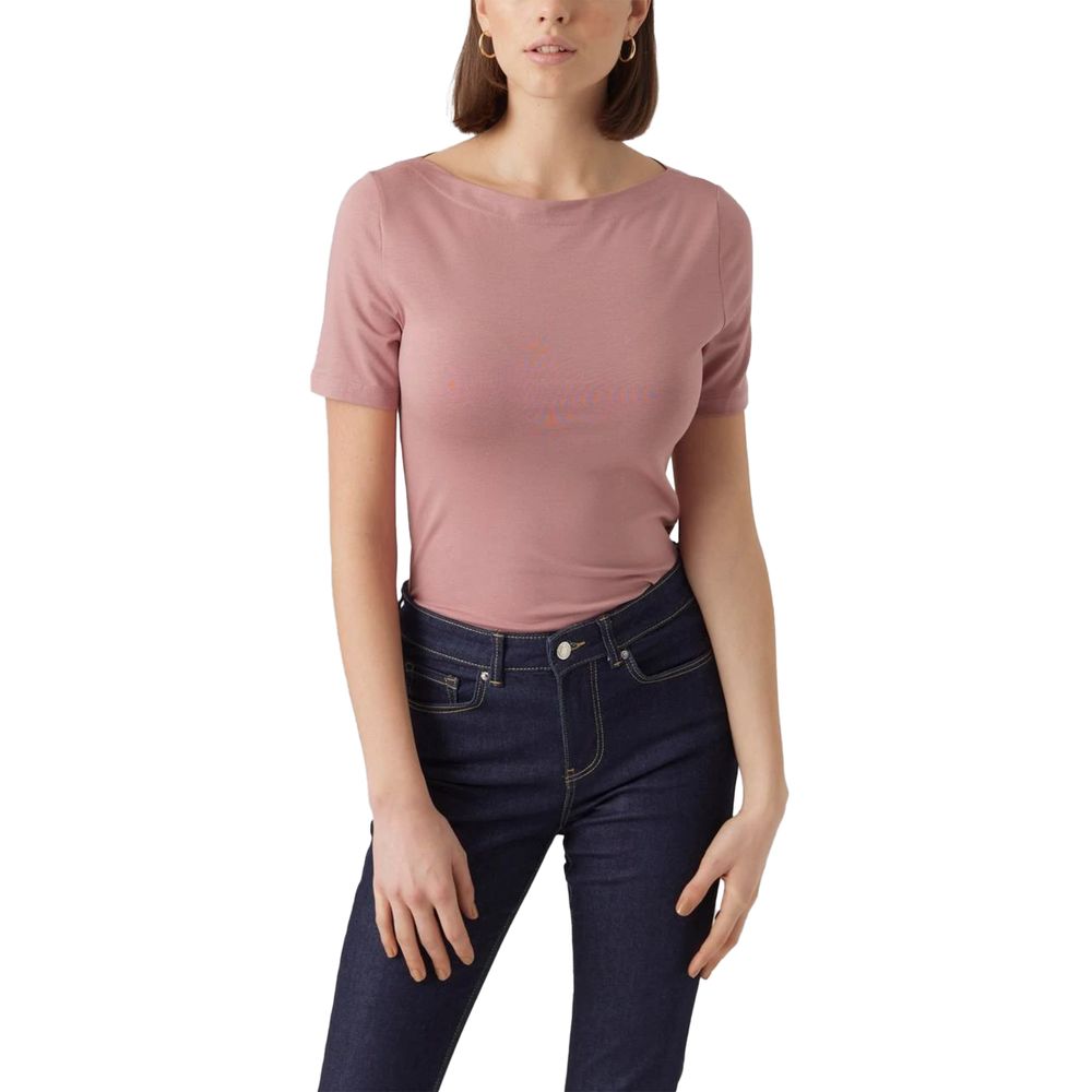 Vero Moda Rosa Viskose Tops & T-Shirt